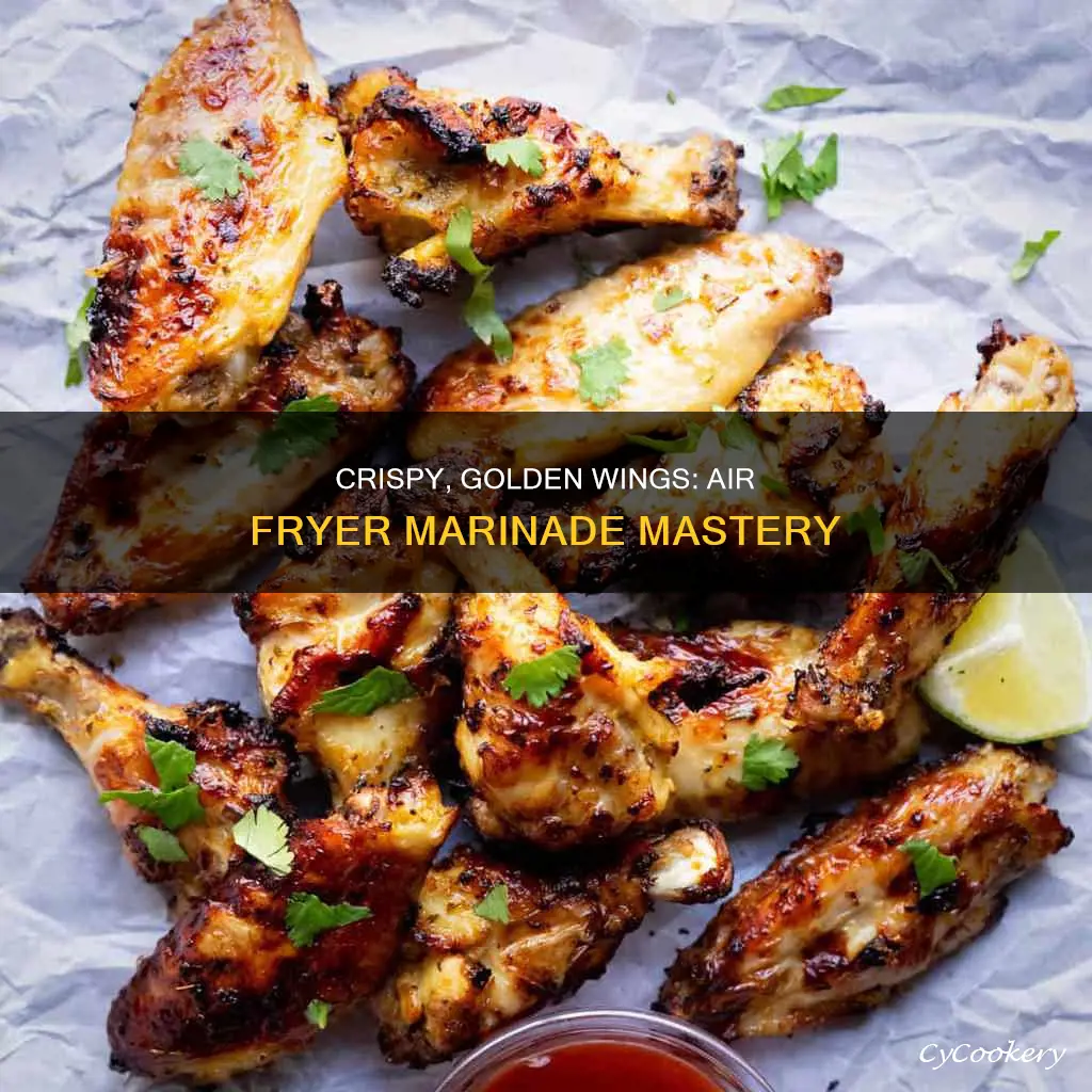 how to cook marinated wings in air fryer