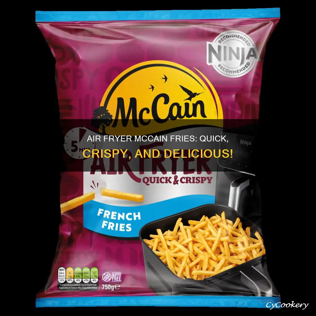 how to cook mccain 5 minute fries in air fryer