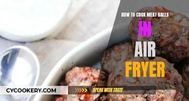 Air-Fryer Meatballs: Quick, Crispy, and Delicious