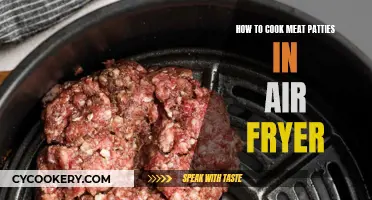 Air-Fryer Meat Patties: Quick, Crispy, and Delicious