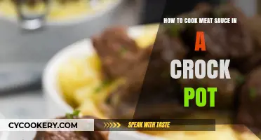 Crock Pot Meat Sauce: Slow-Cooked, Rich Flavor