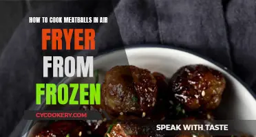 Air Fryer Hack: Frozen Meatballs, Perfectly Cooked