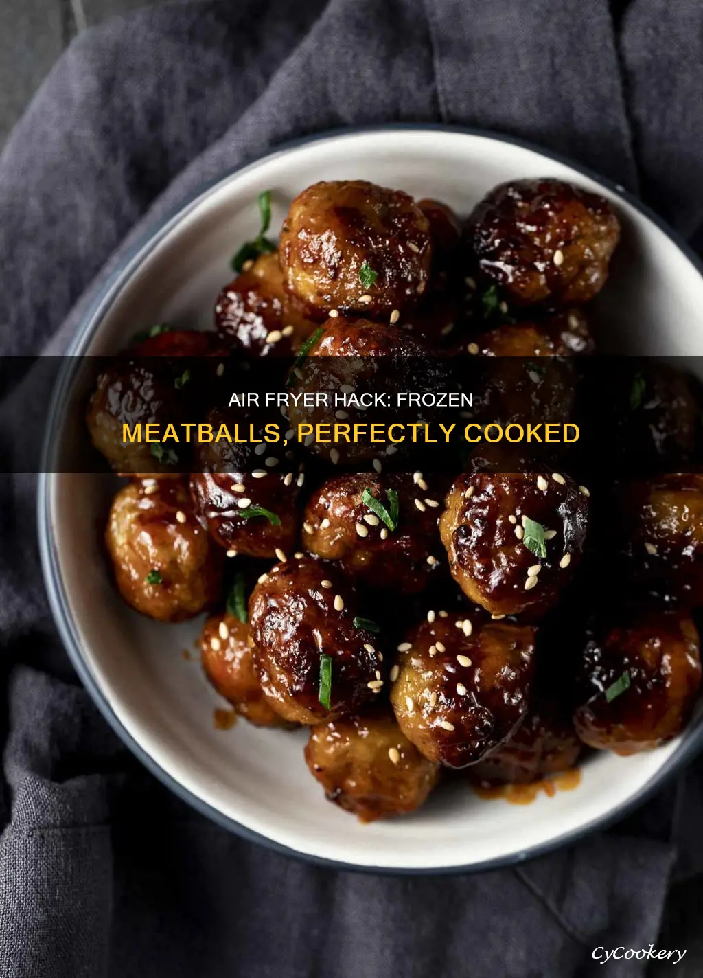 how to cook meatballs in air fryer from frozen
