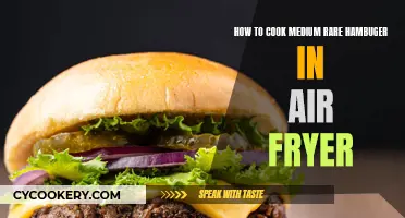Air-Fryer Magic: Medium-Rare Hamburgers