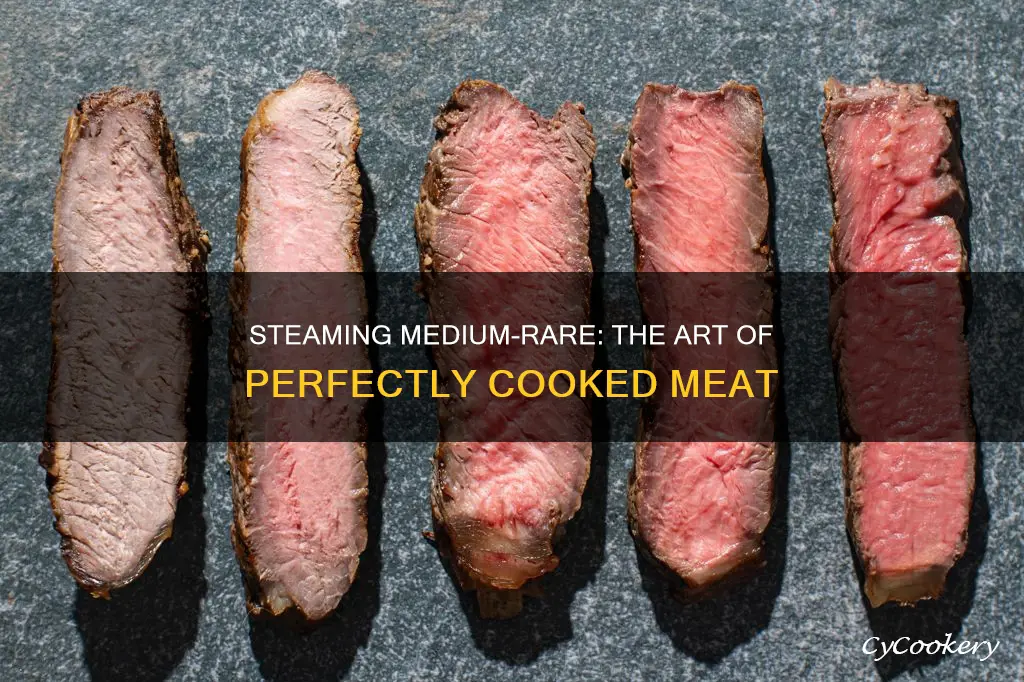 how to cook medium rare steam