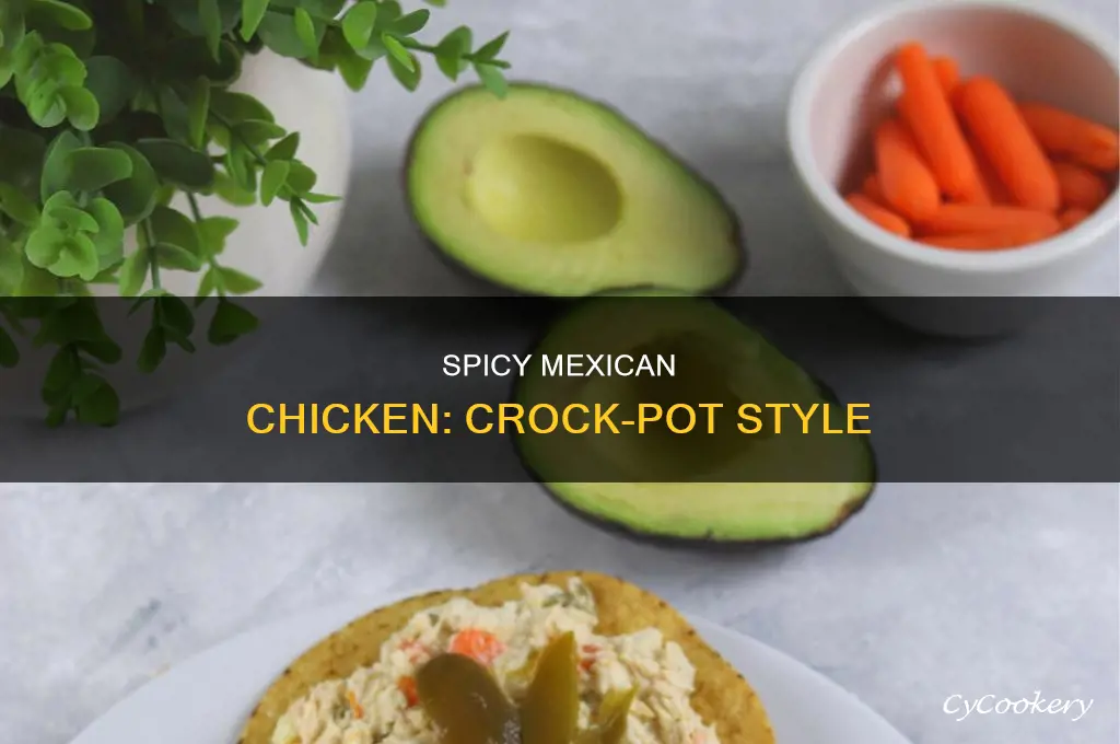 how to cook mexican chicken in crock pot