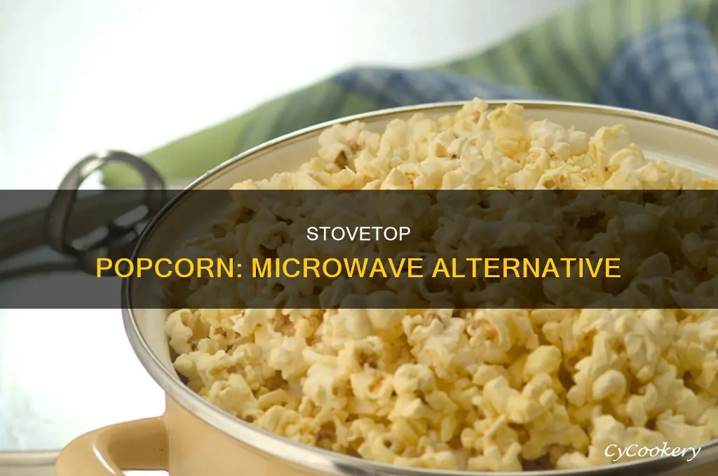 how to cook microwave popcorn in a pot