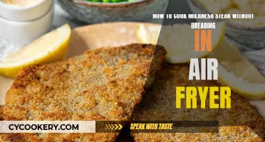 Air Fryer Milanesa Steak: Breadcrumbs Not Required
