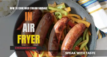 Crispy Mild Sausage: Air Fryer Perfection in 15 Minutes