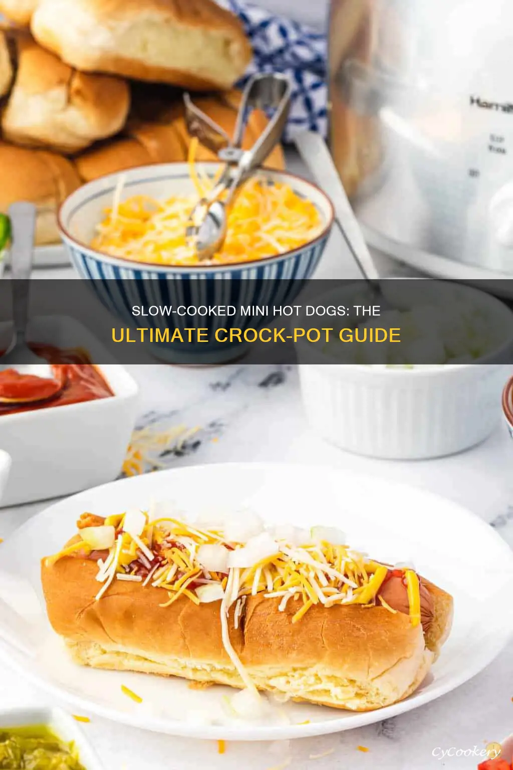 how to cook mini hot dogs in a crock pot