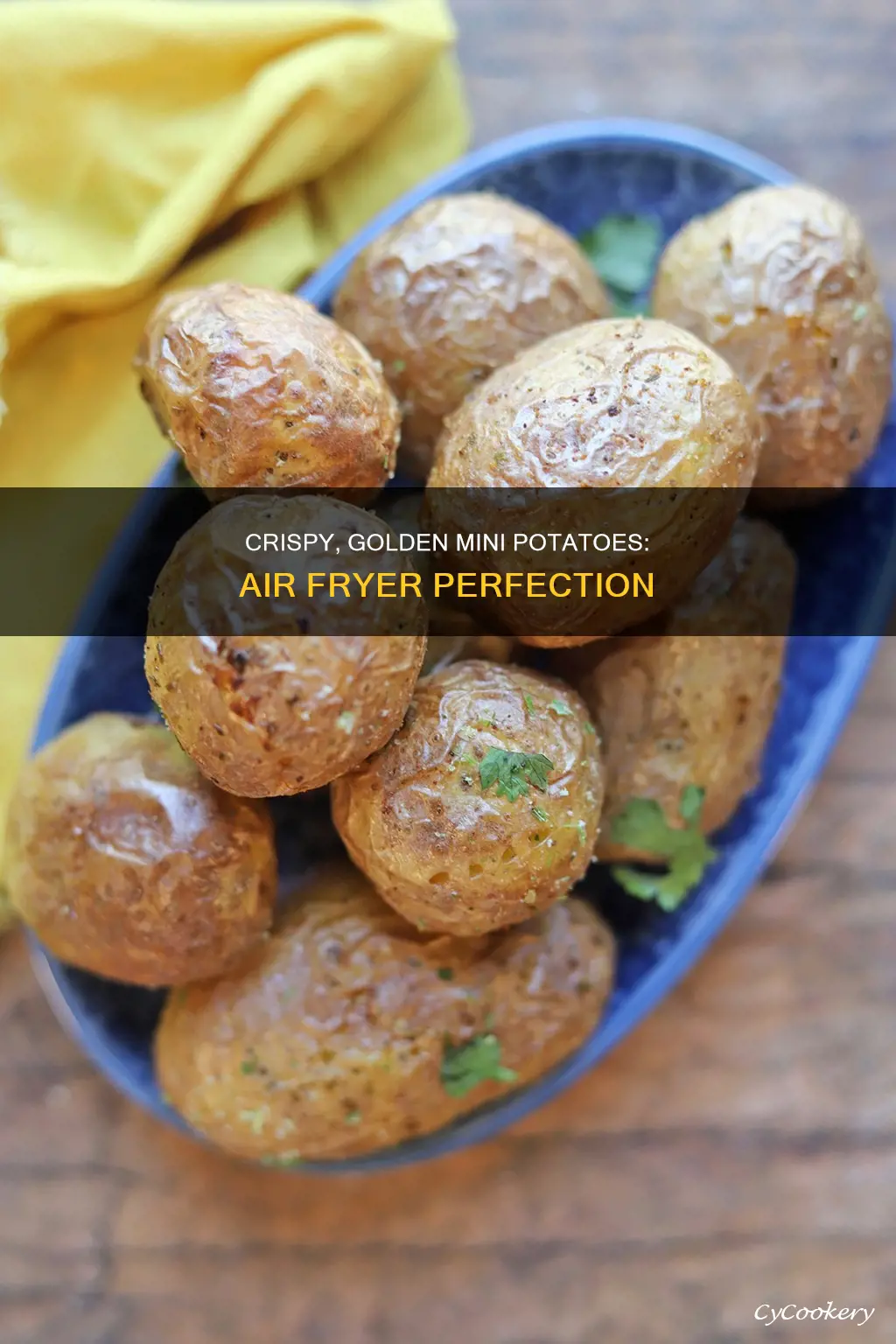 how to cook mini potatoes in an air fryer