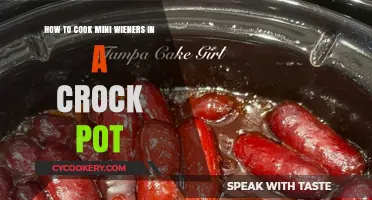 Crock-Pot Mini Wiener Cooking Guide