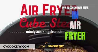 Air-Frying Minute Steak: Quick, Crispy, and Delicious
