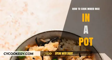 Cooking Mixed Rice: A Simple Pot Method