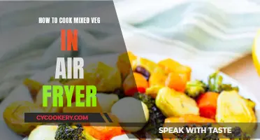 Crispy Veggie Delight: Air Fryer Mixed Veggie Mastery