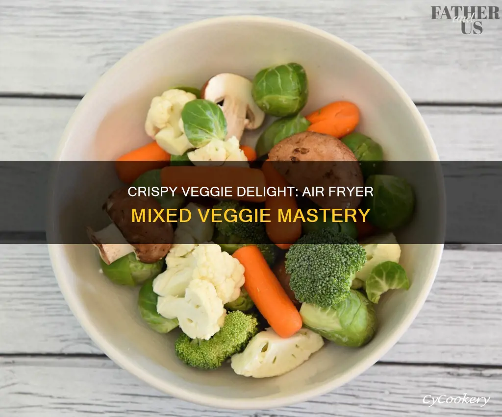 how to cook mixed veg in air fryer