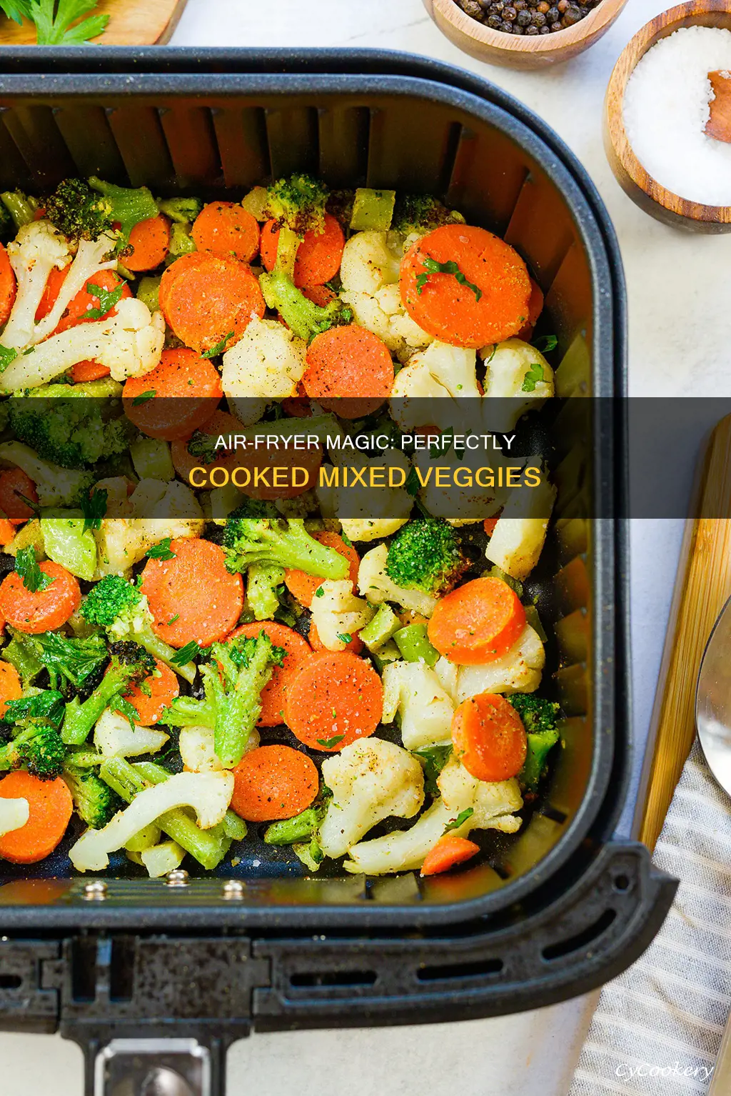 how to cook mixed vegetables in air fryer