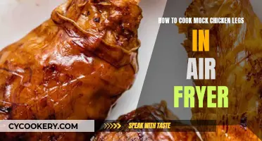 Air-Fryer Mock Chicken Legs: Quick, Easy, Delicious!