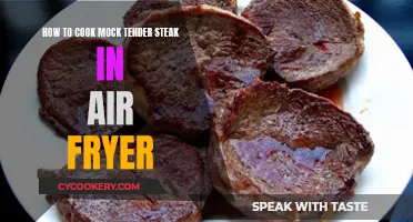 Air-Fryer Mock Tender Steak: Quick, Easy, and Delicious