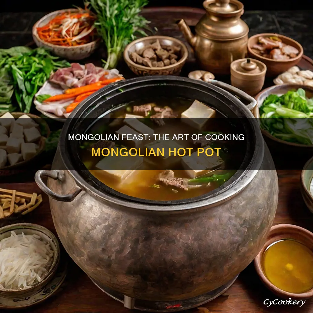 how to cook mongolian hot pot