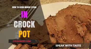 Moose Steak: Crock Pot Cooking Perfection