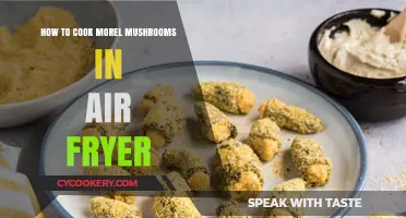 Morel Mushroom Magic: Air Fryer Delight