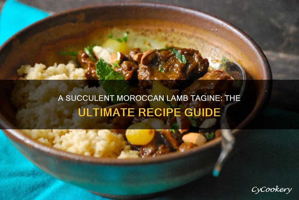 how to cook moroccan lamb tagine