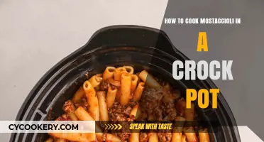 Crock Pot Mostaccioli: An Easy, Delicious Comfort Food