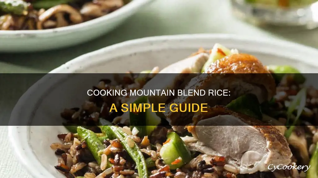 how to cook mountain blend rice