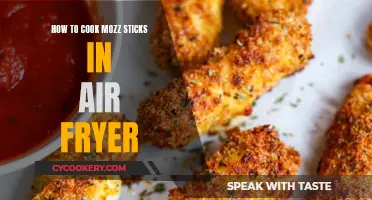 Mozz Sticks in the Air Fryer: A Quick, Crispy Treat