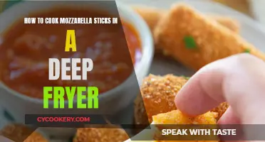 Deep-Frying Mozzarella Sticks: A Quick, Crispy Treat