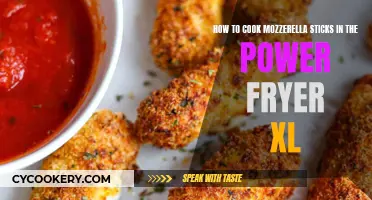 Mozzarella Sticks: Power Fryer XL Style