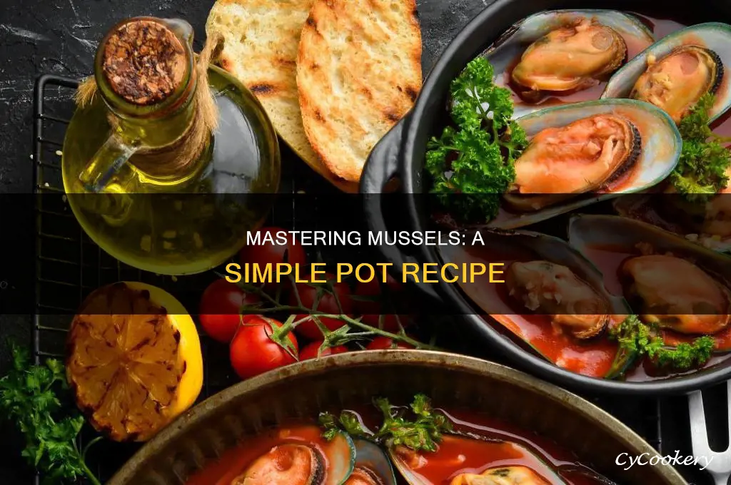how to cook mussels in a pot