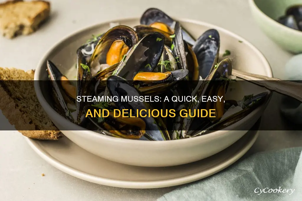 how to cook mussels steamed