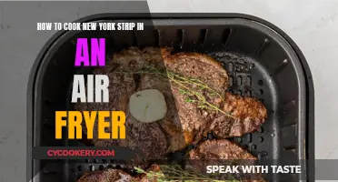 Air-Fried New York Strip: Quick, Easy, and Delicious