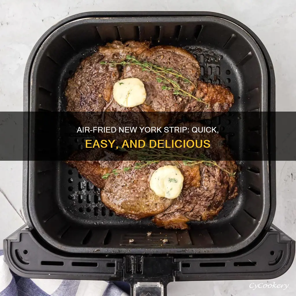 how to cook new york strip in an air fryer