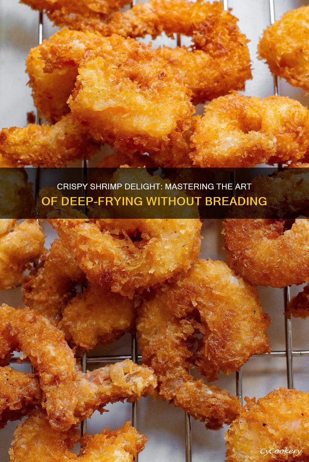 how to cook non breaded shrimp with a deep fryer