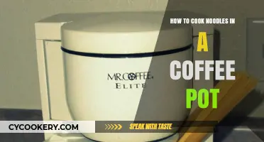 Coffee Pot Noodles: A Quick, Easy, and Tasty Treat