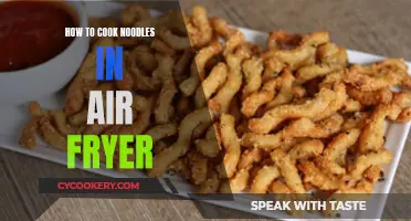 Crispy Noodle Delight: Air Fryer Mastery