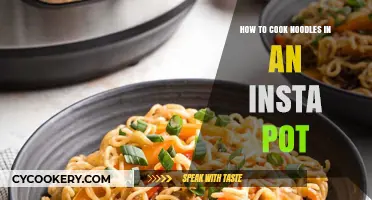 Cooking Noodles in an Insta Pot: Quick, Easy Steps