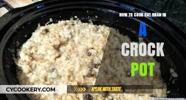 Oat Bran: Slow-Cooked, Easy, Healthy Breakfast