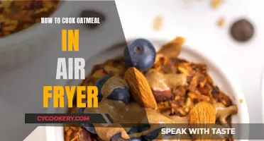 Air-Fryer Oatmeal: Quick, Easy, and Delicious!