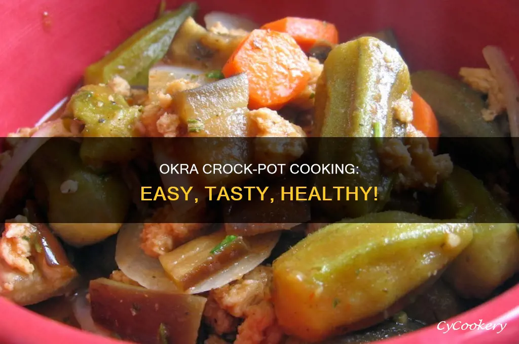 how to cook okra in crock pot