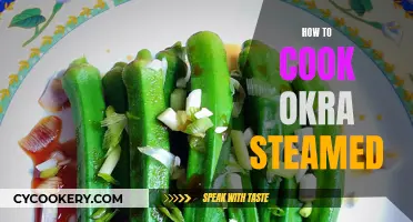 Steaming Okra: A Quick, Tasty, Healthy Treat