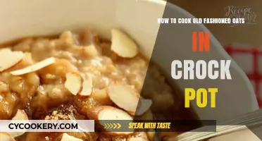 Cooking Old-Fashioned Oats: Crock-Pot Style