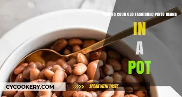 Cooking Pinto Beans: Traditional Pot Method
