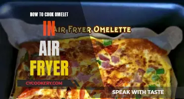 Air-Fried Omelet: Quick, Easy, and Delicious!