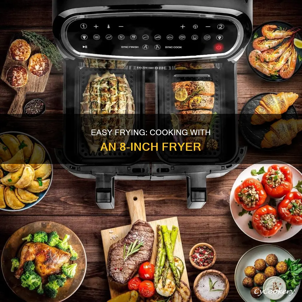 how to cook on a 8 in fryer