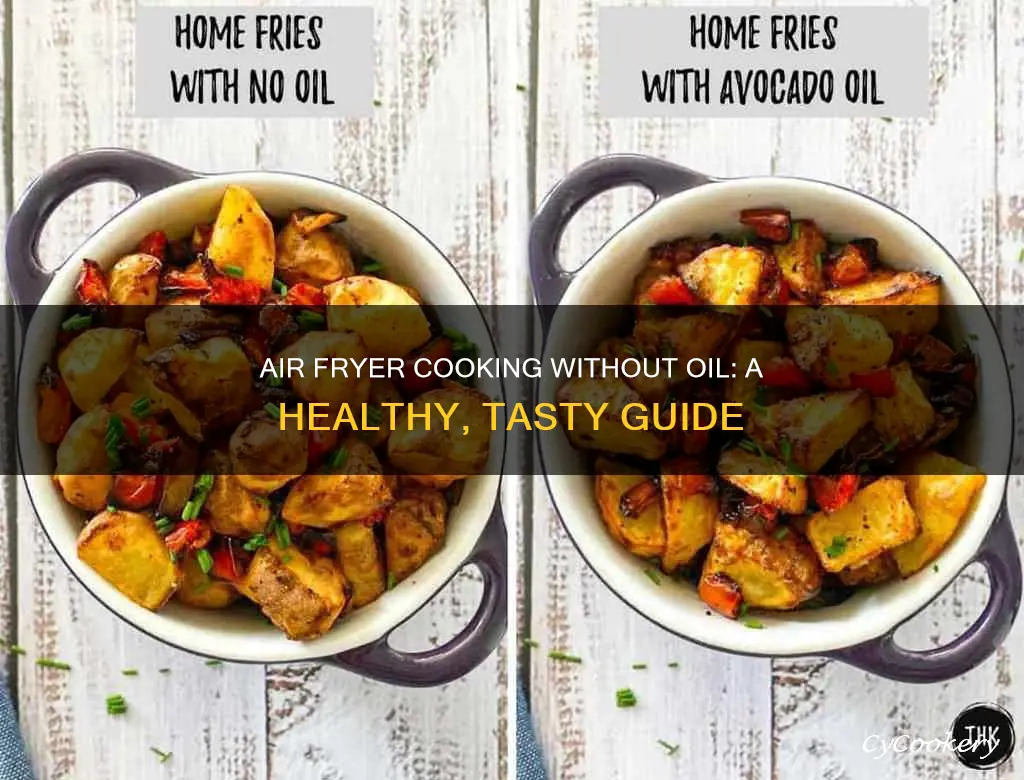 how to cook on an air fryer without oil