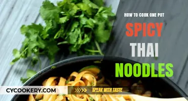 Spicy Thai Noodles: One-Pot Wonder